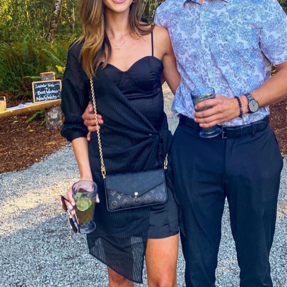 JOA black dress
